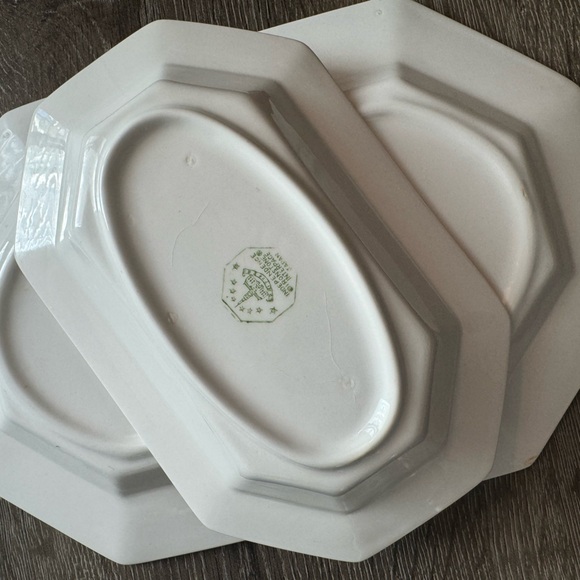 Vtg Independence Ironstone server-ware - Picture 13 of 14